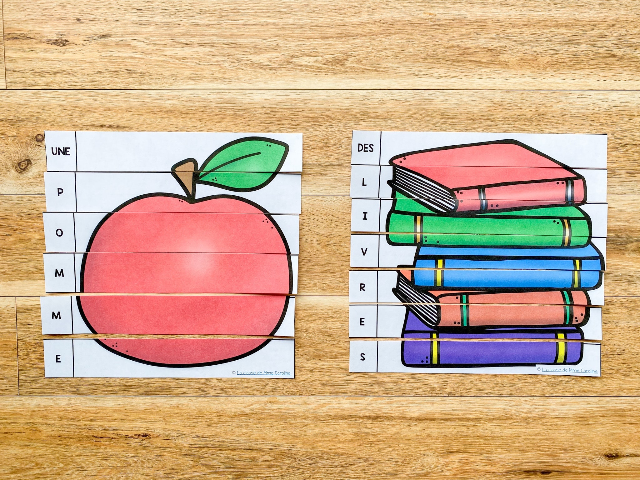 First day of grade 3 activity. Activité pour la rentrée