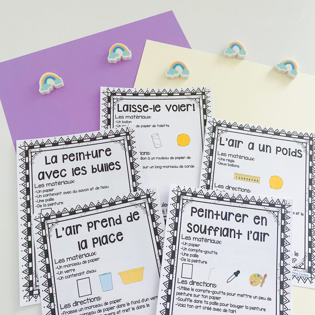 Free air and water centres for science