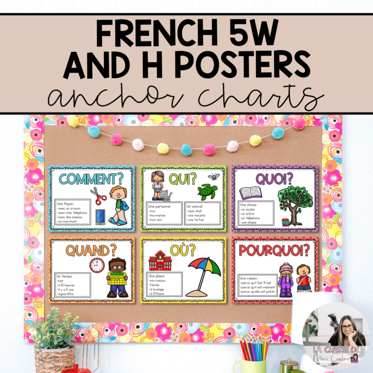 french-questions-posters-who-what-when-where-why-how-anchor-charts-qui-quoi-comment-ou-pourquoi-affiches-des-questions-en-francais