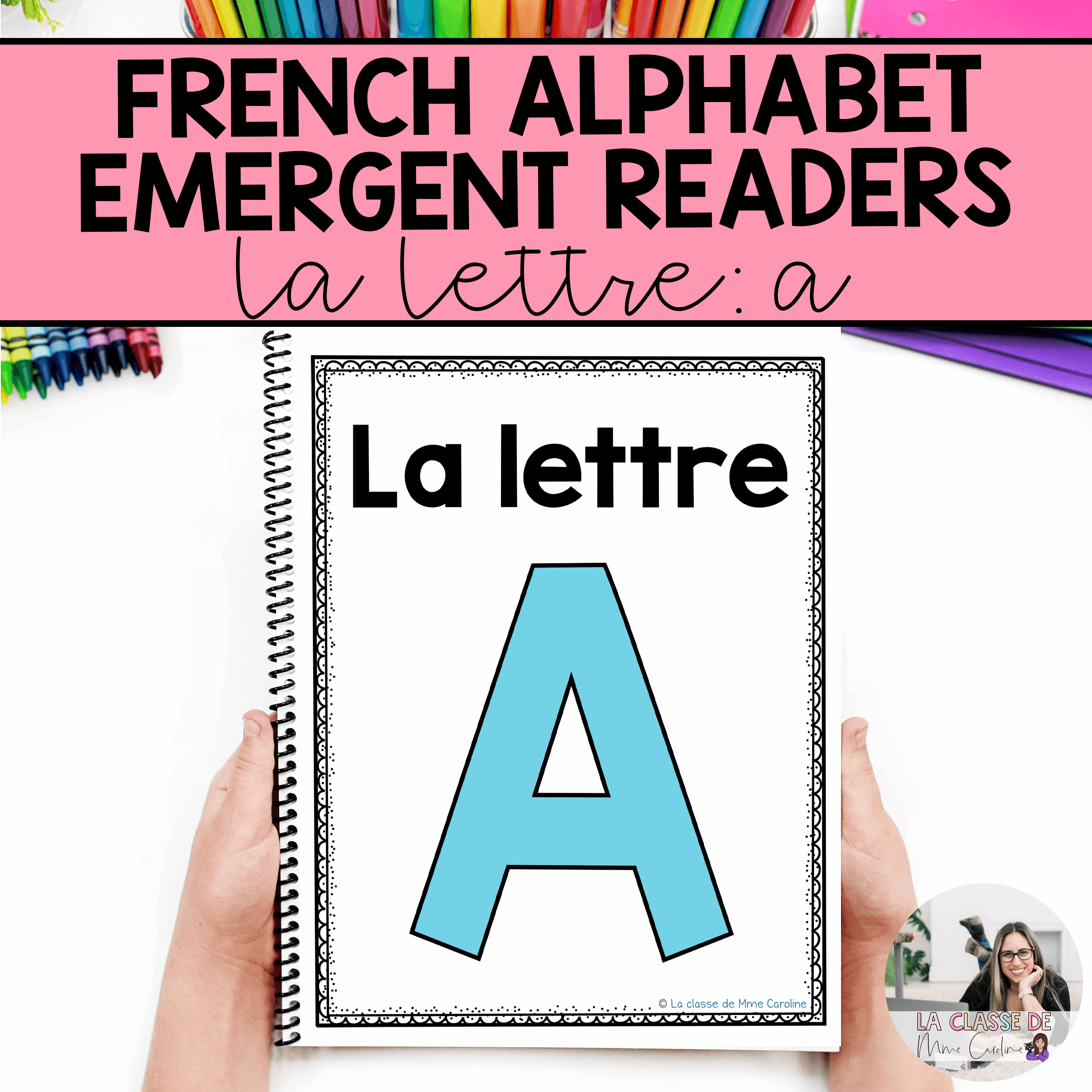 French Alphabet Readers Books for Emergent Readers: A