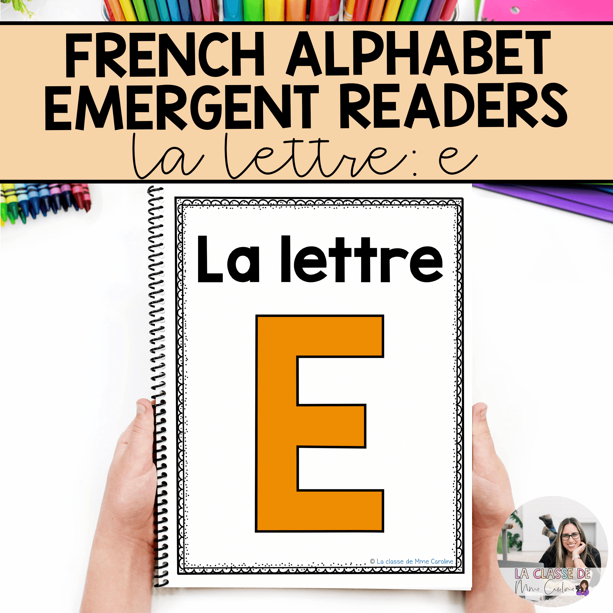 French Alphabet Readers Books for Emergent Readers: E