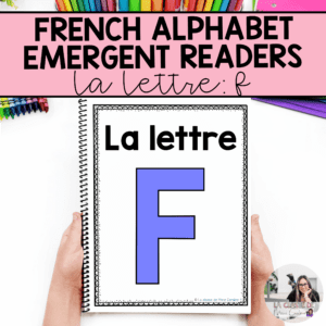 French Alphabet Readers Books for Emergent Readers: F