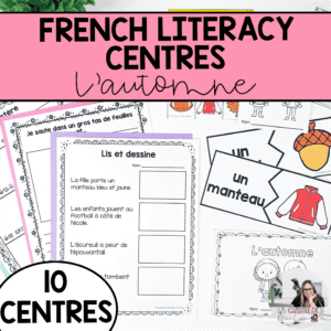 French fall activities for primary students