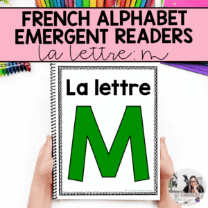 French Alphabet Readers Books for Emergent Readers: M