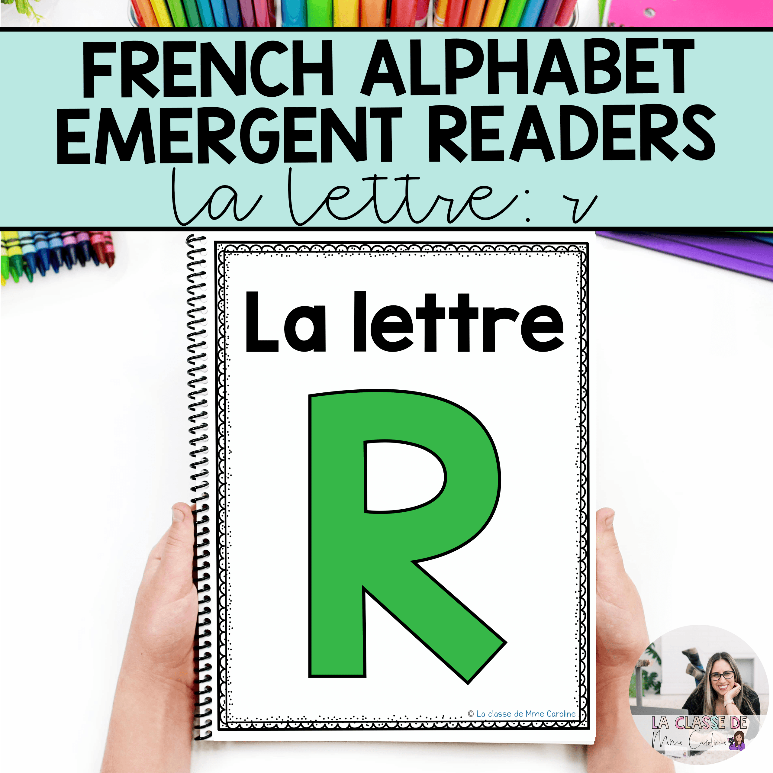 French Alphabet Readers Books for Emergent Readers: R
