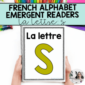 French Alphabet Readers Books for Emergent Readers: S