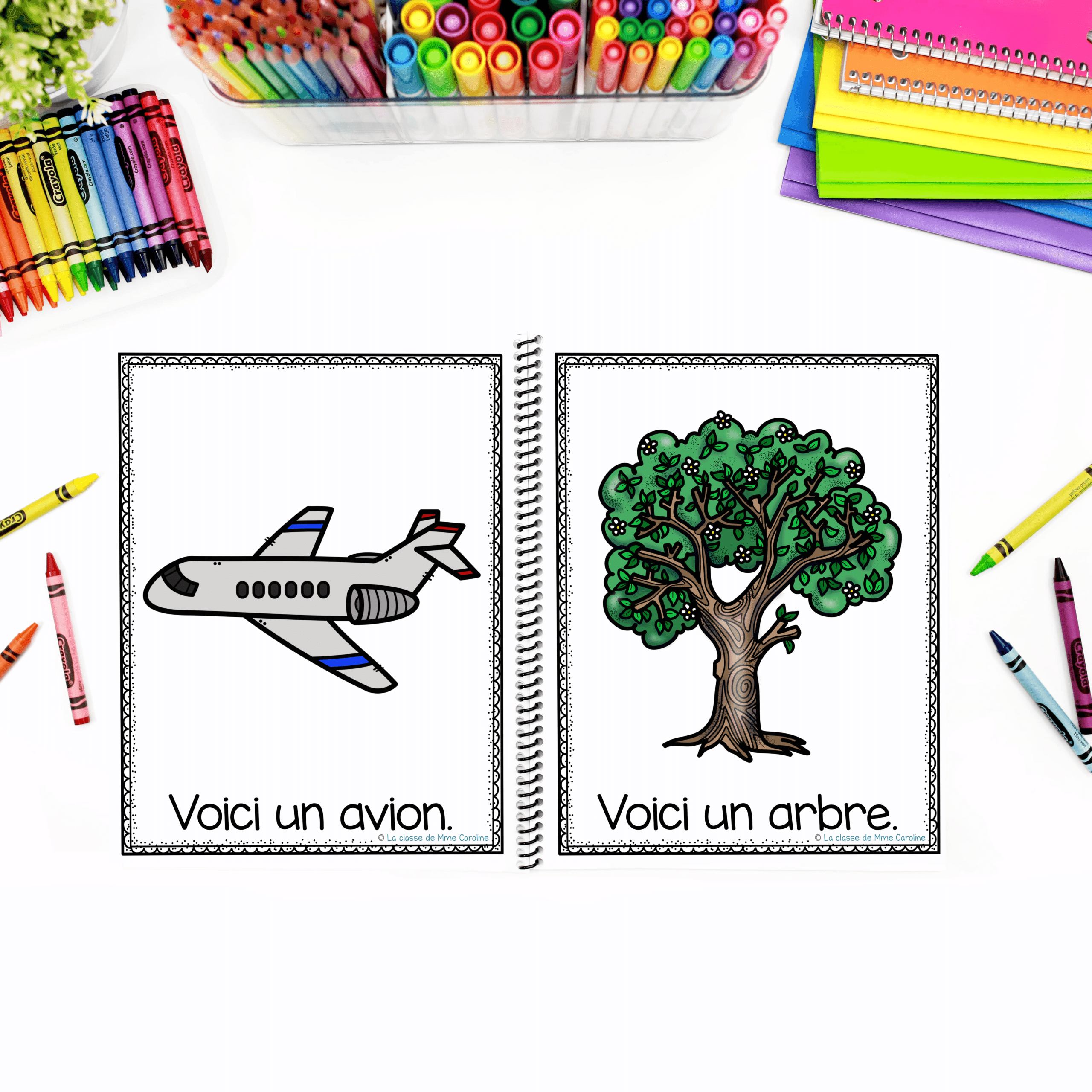 French Alphabet Readers Books for Emergent Readers: A - Image 2