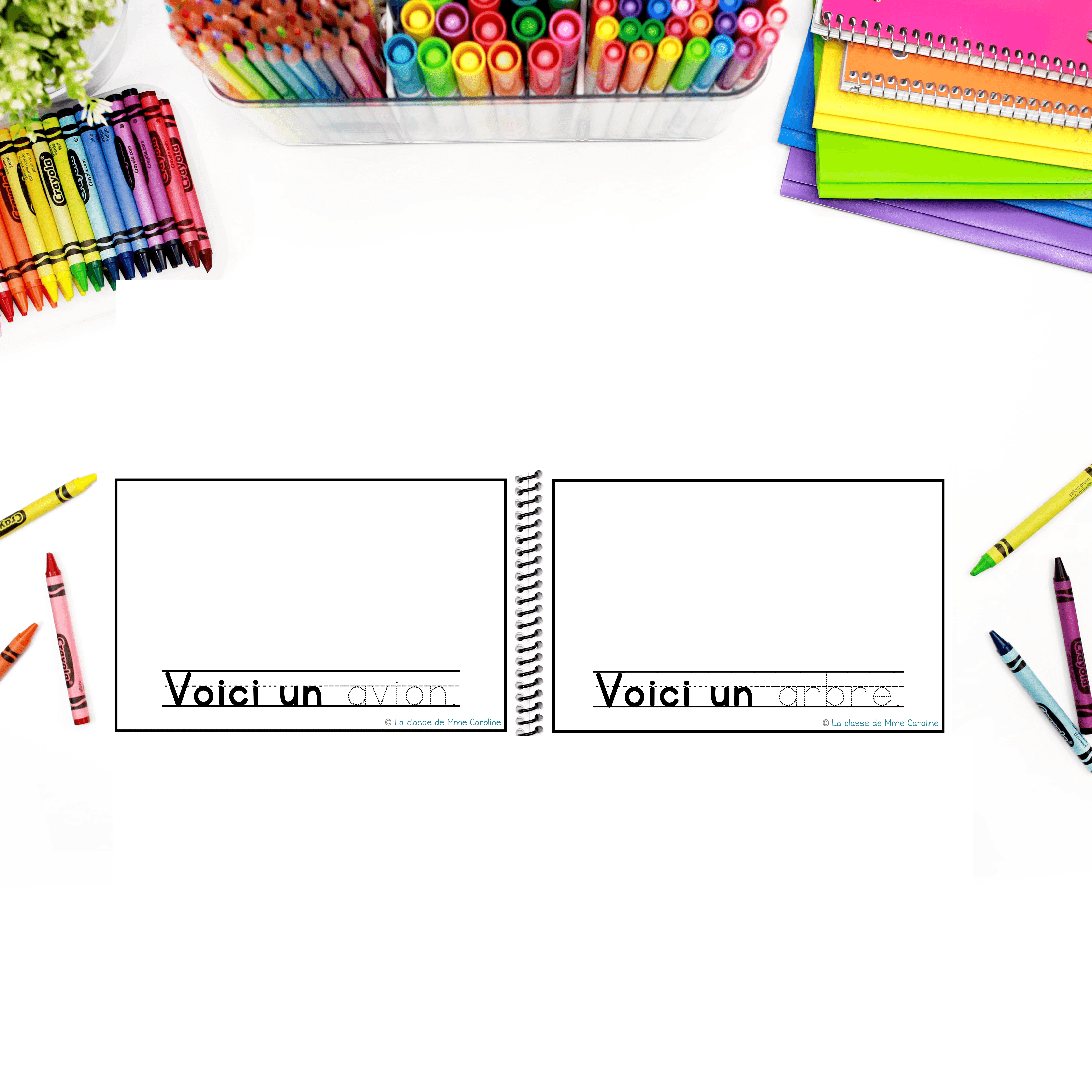 French Alphabet Readers Books for Emergent Readers: A - Image 3