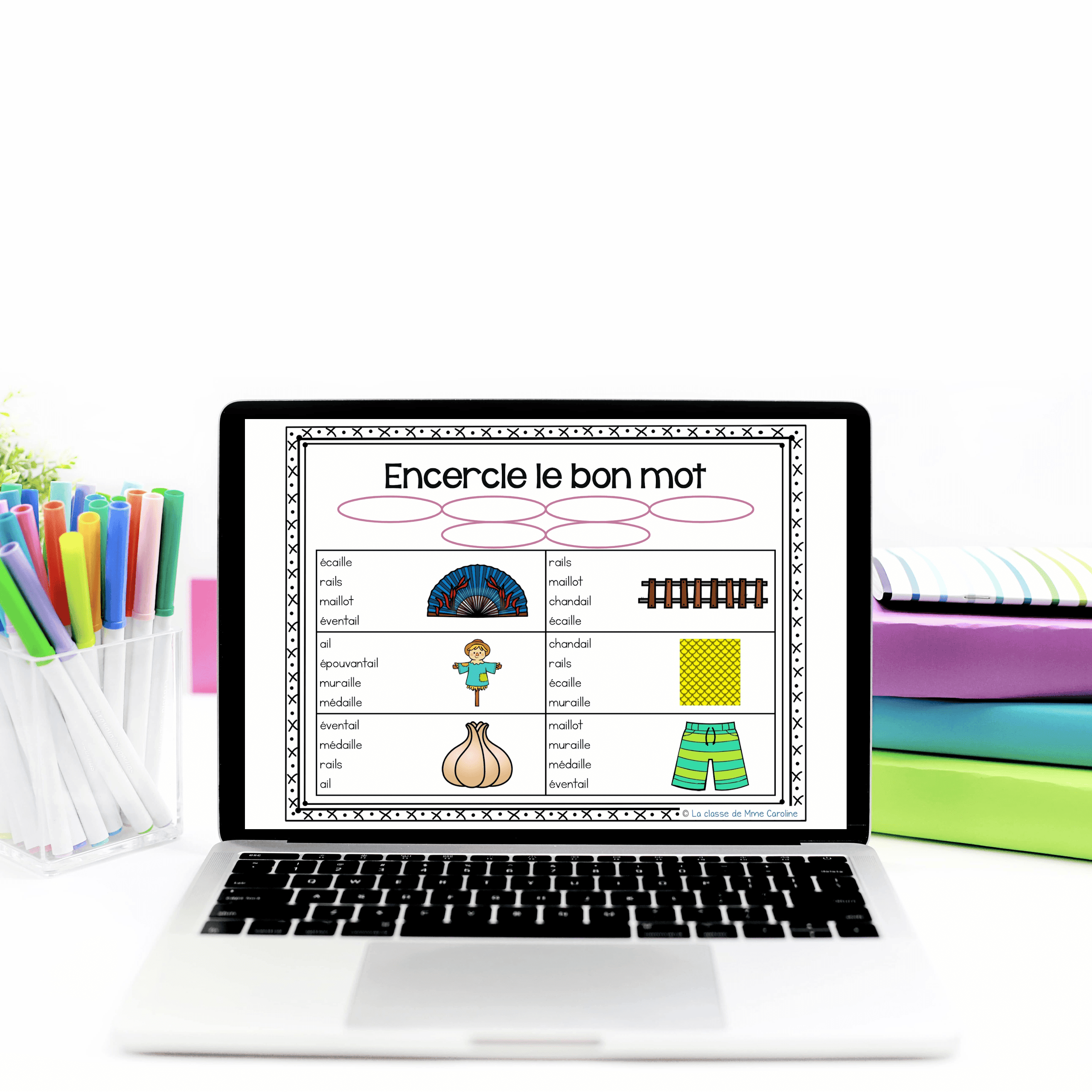 Digital French Phonics Activities (ail, aille) | French Sounds for Google Slides - Image 3