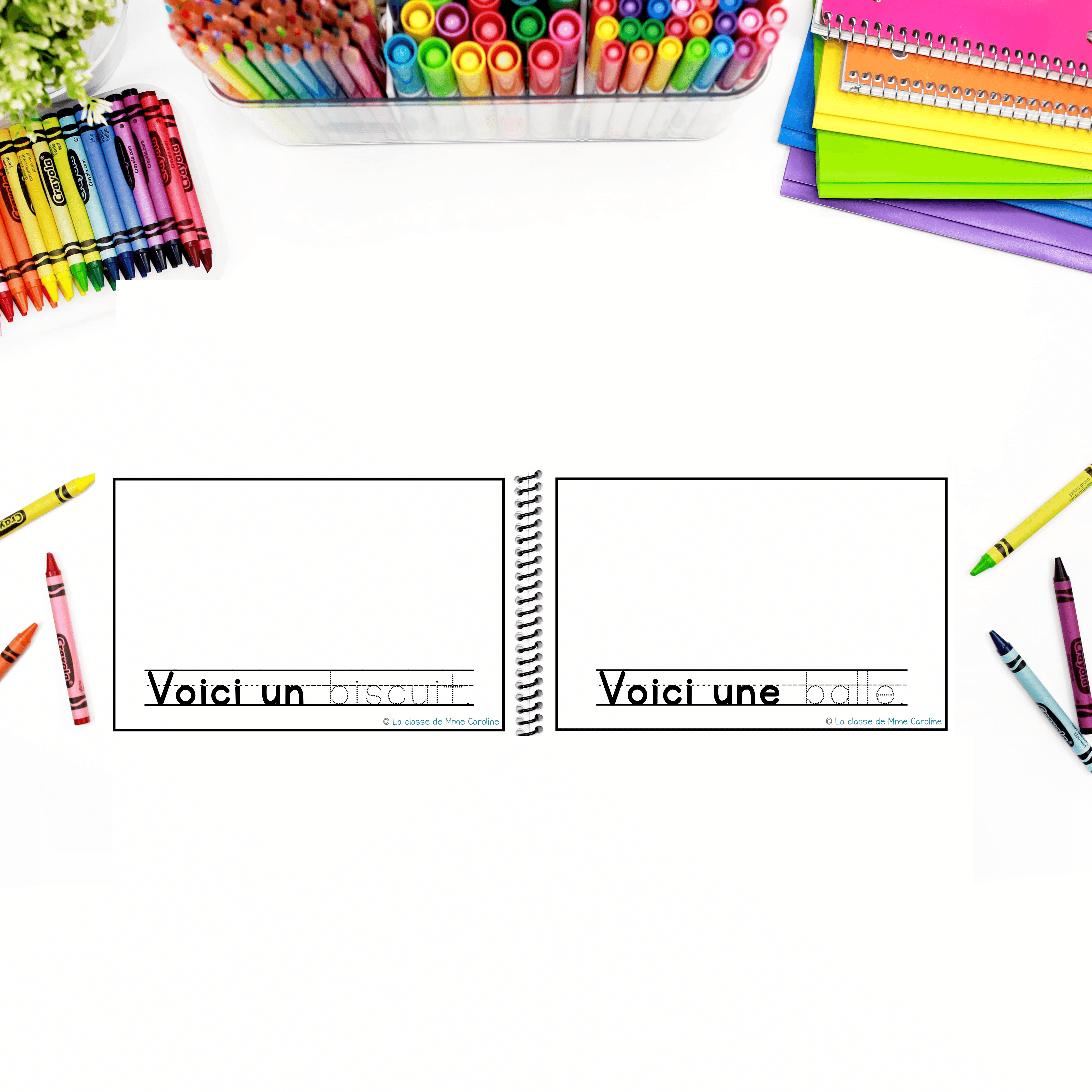 French Alphabet Readers Books for Emergent Readers: B - Image 3