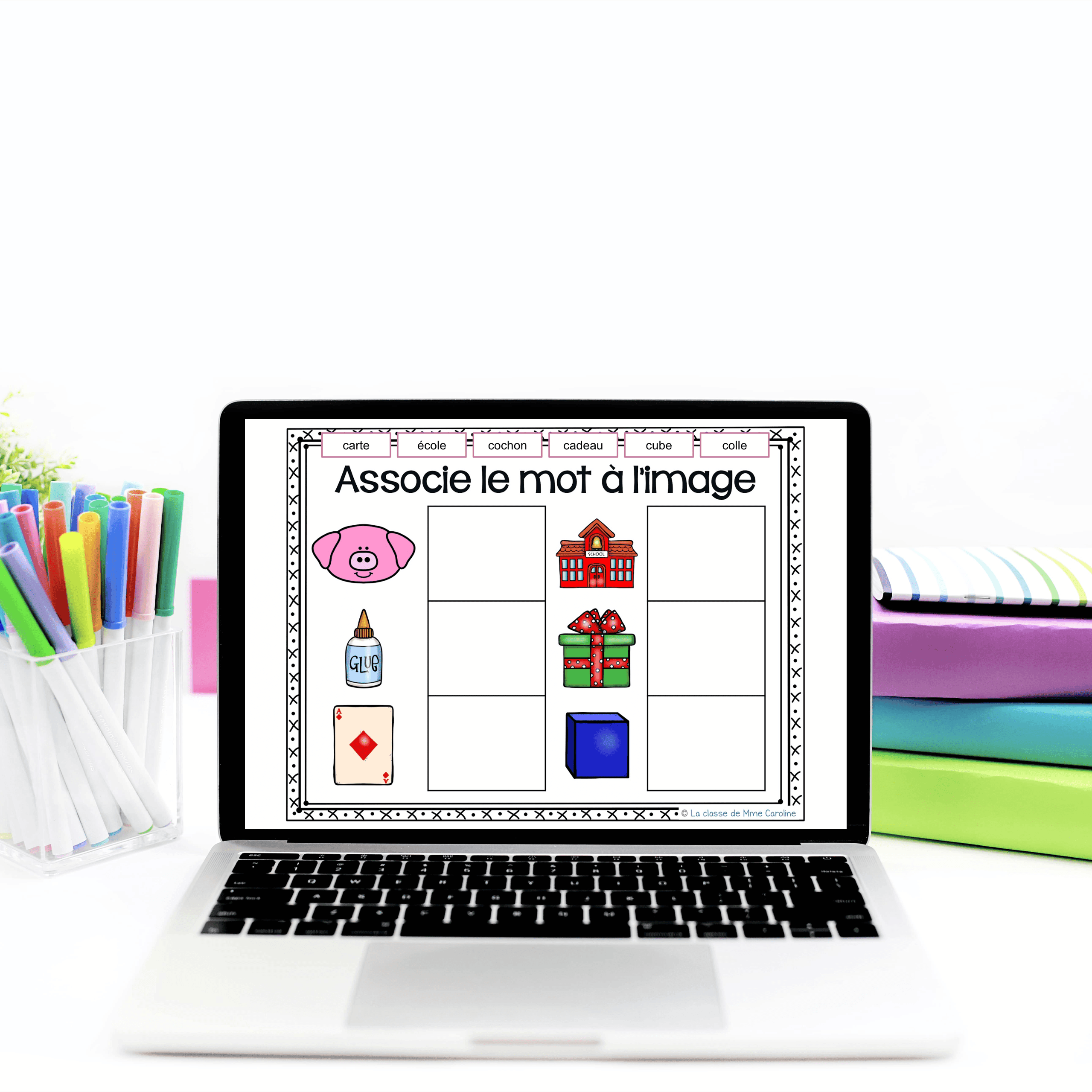 Digital French Phonics Activities (c dur) | French Sounds for Google Slides - Image 2