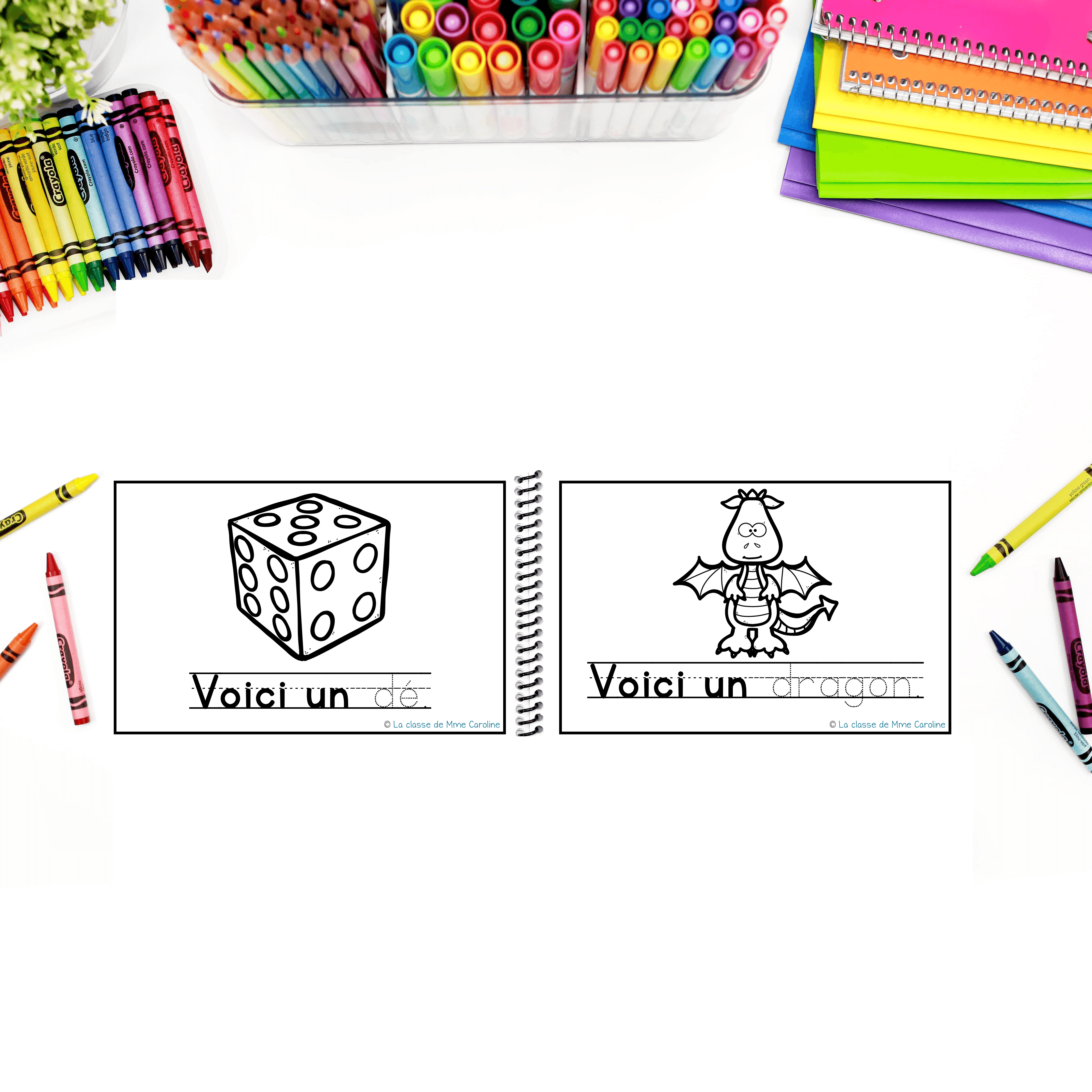 French Alphabet Readers Books for Emergent Readers: D - Image 4