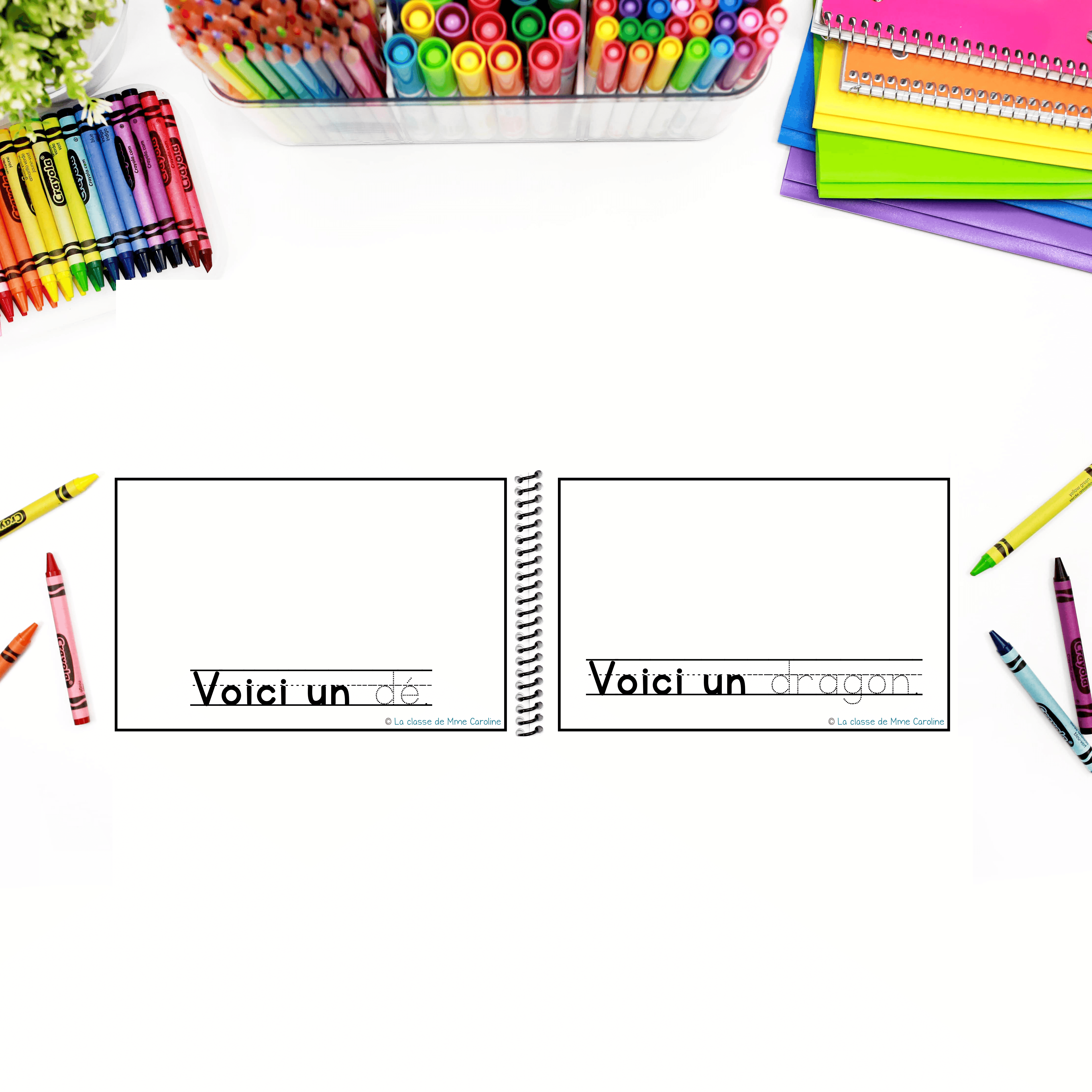 French Alphabet Readers Books for Emergent Readers: D - Image 3