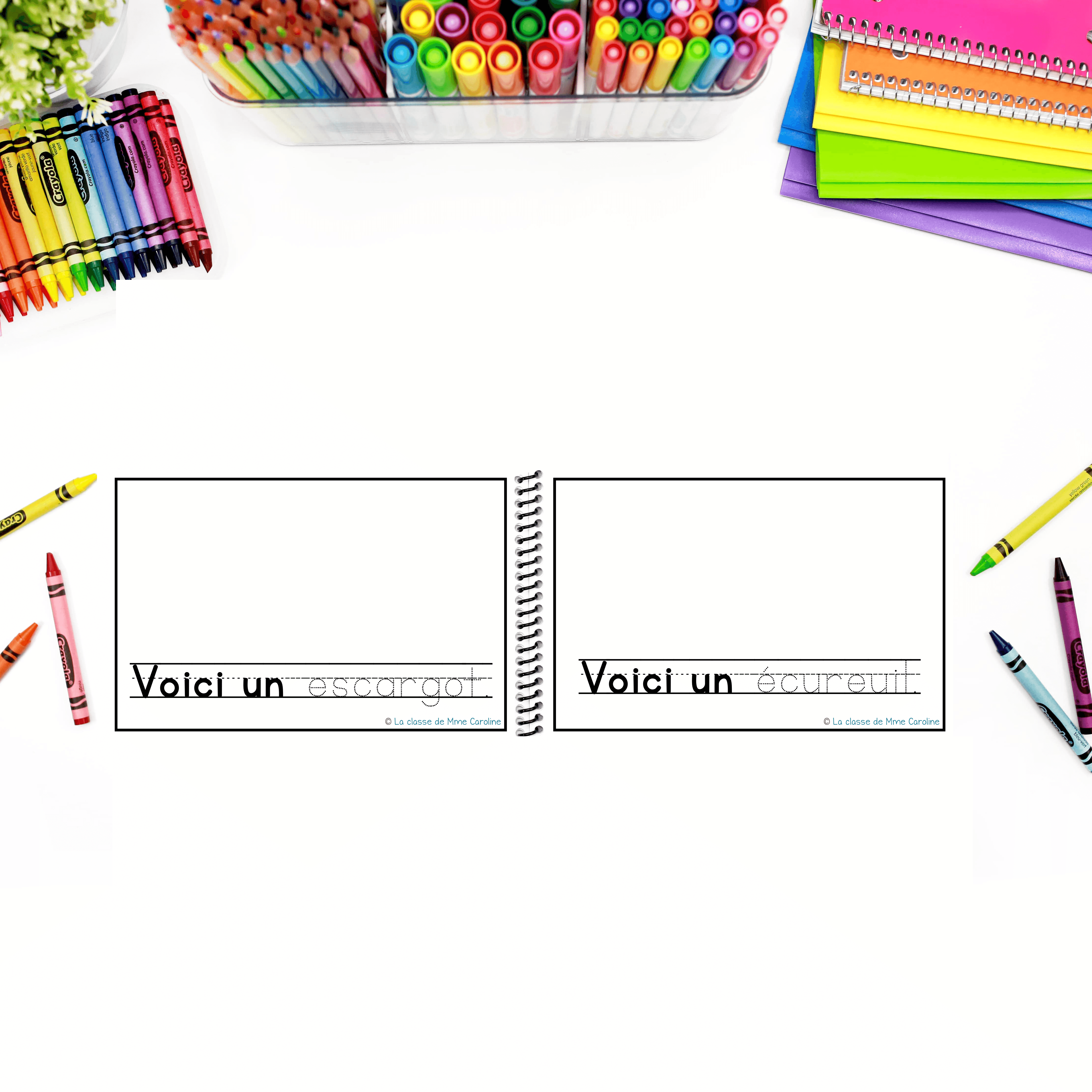 French Alphabet Readers Books for Emergent Readers: E - Image 3