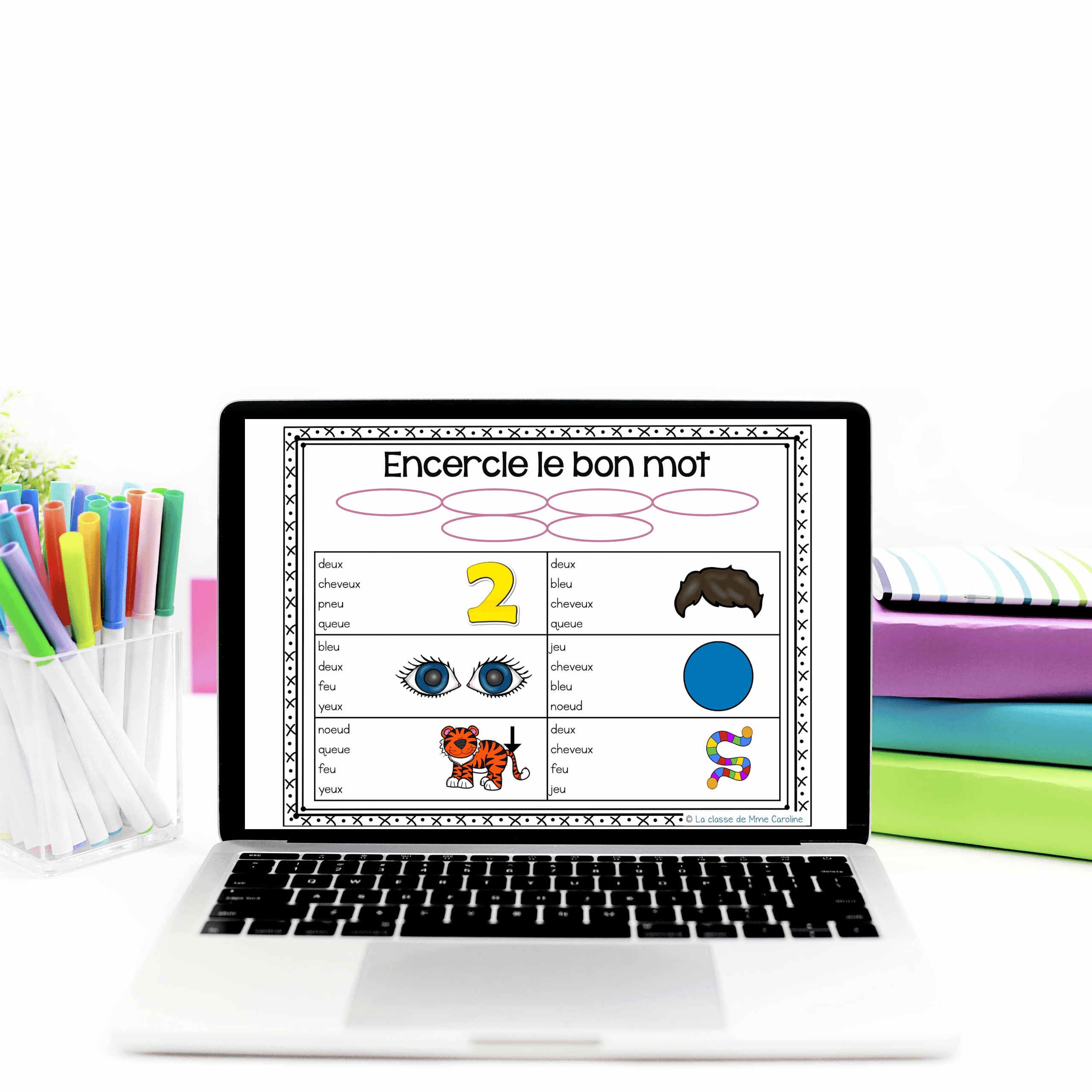 Digital French Phonics Activities (eu) | French Sounds for Google Slides - Image 2