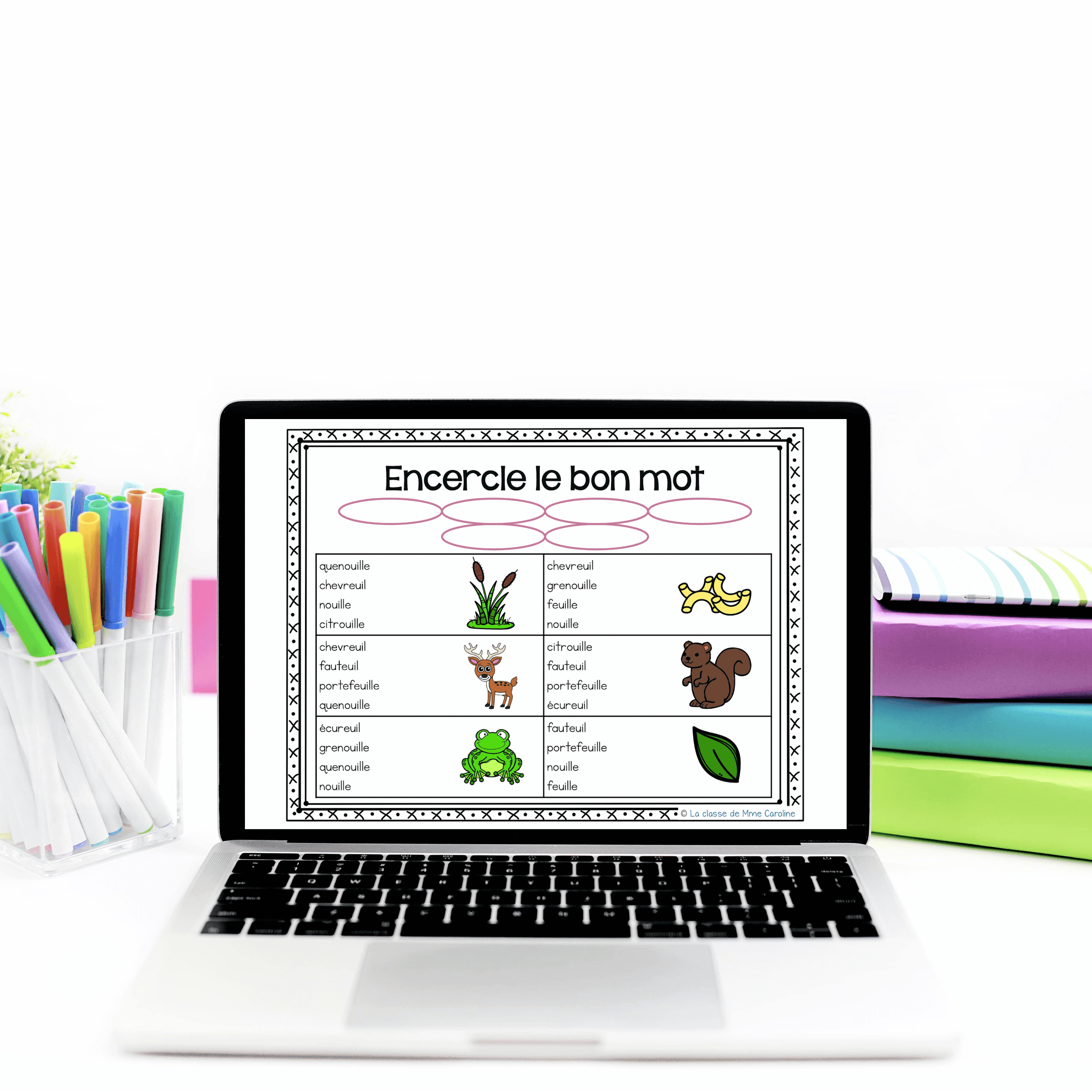 Digital French Phonics Activities (euil, euille, ouille) | French Sounds for Google Slides - Image 2