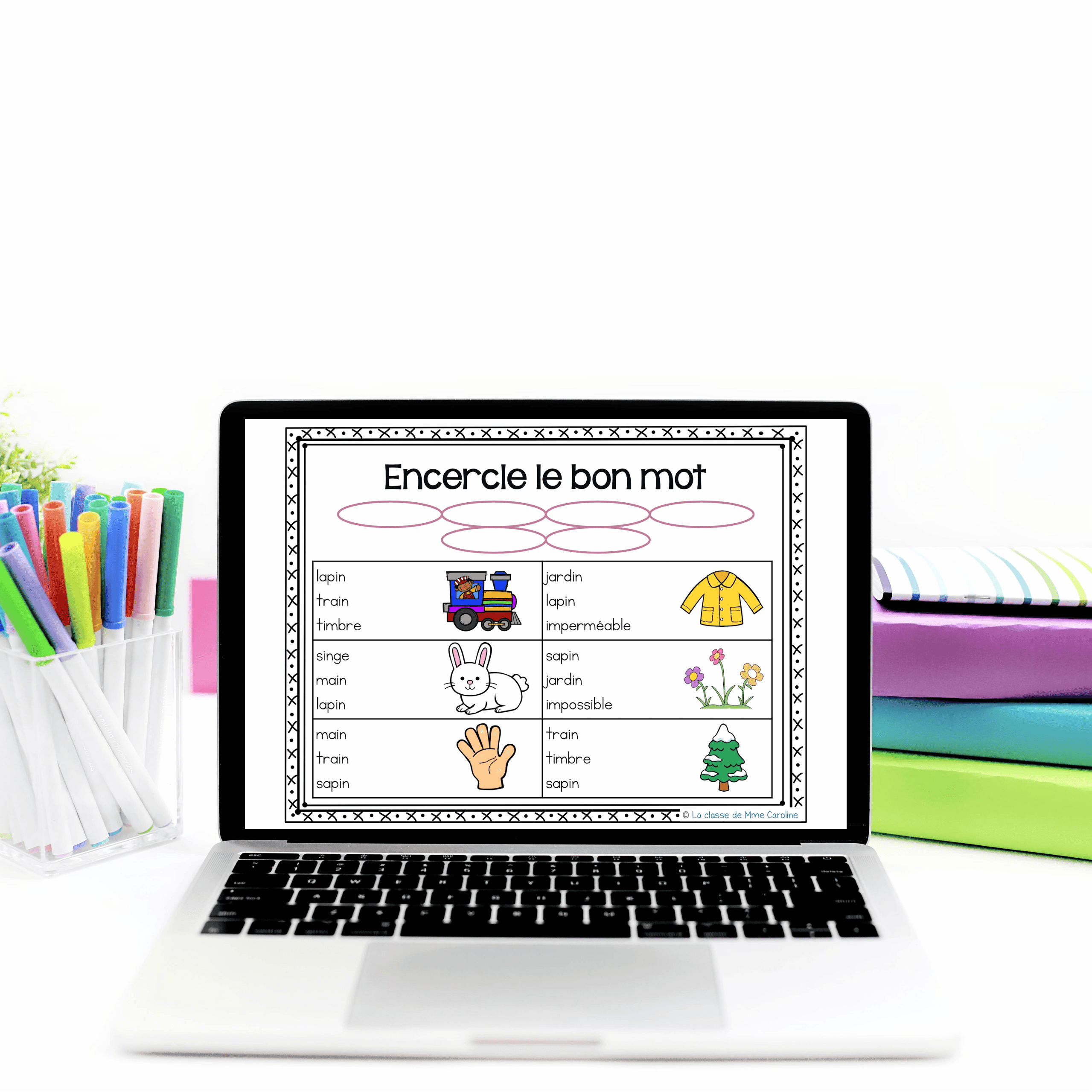 Digital French Phonics Activities (in, im) | French Sounds for Google Slides - Image 3