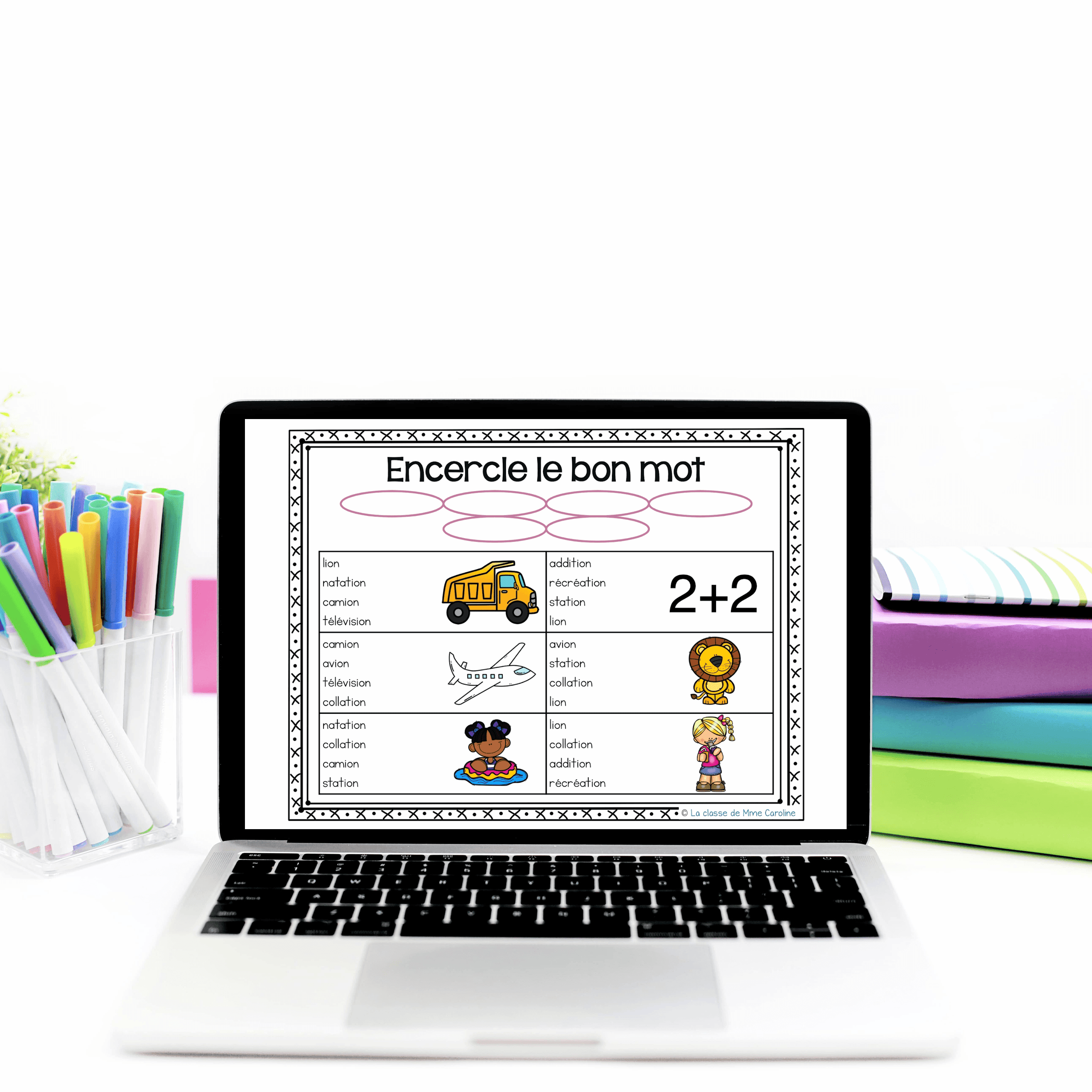 Digital French Phonics Activities (ion, tion, sion) | French Sounds for Google Slides - Image 2