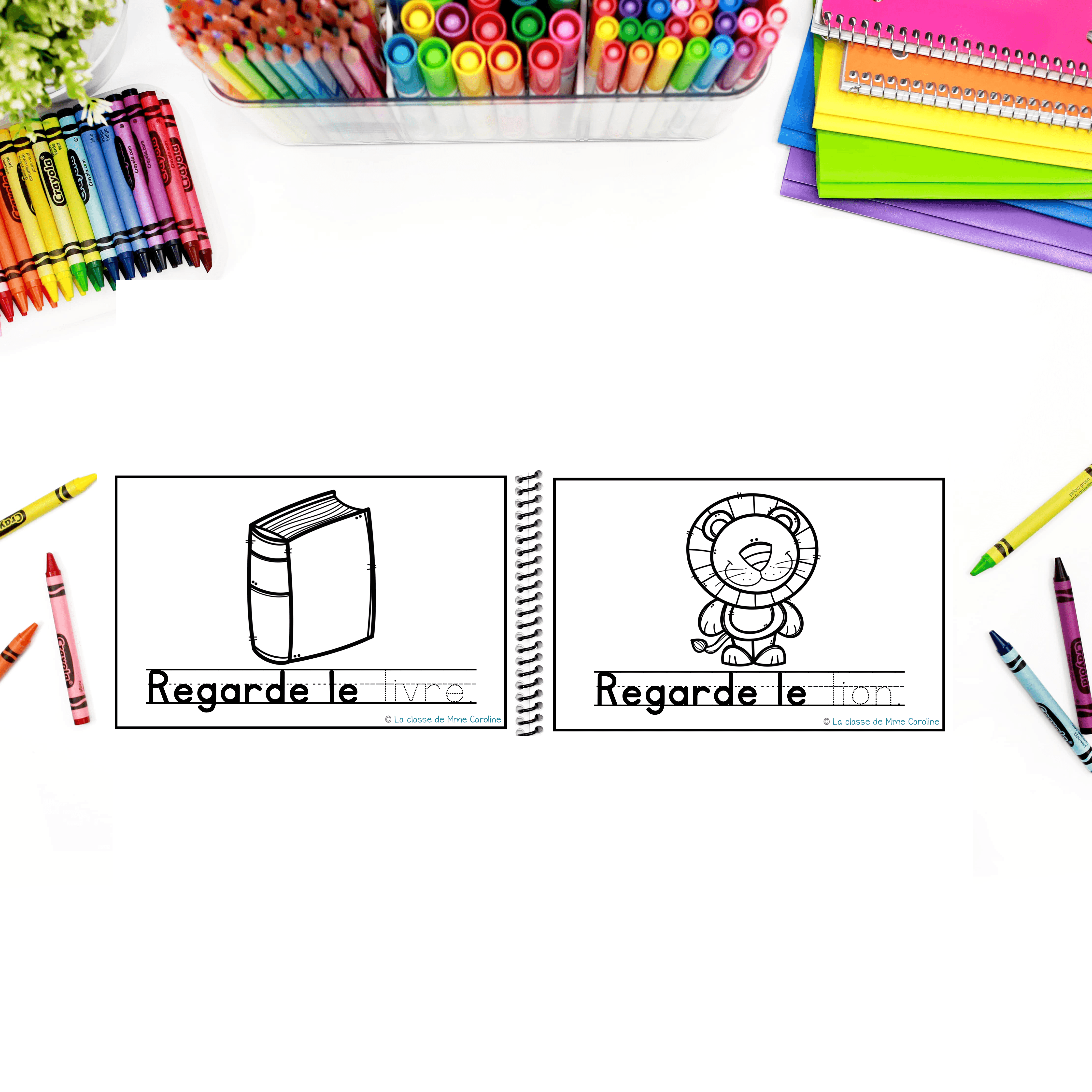 French Alphabet Books for Emergent Readers - French Letter Sounds - Image 3