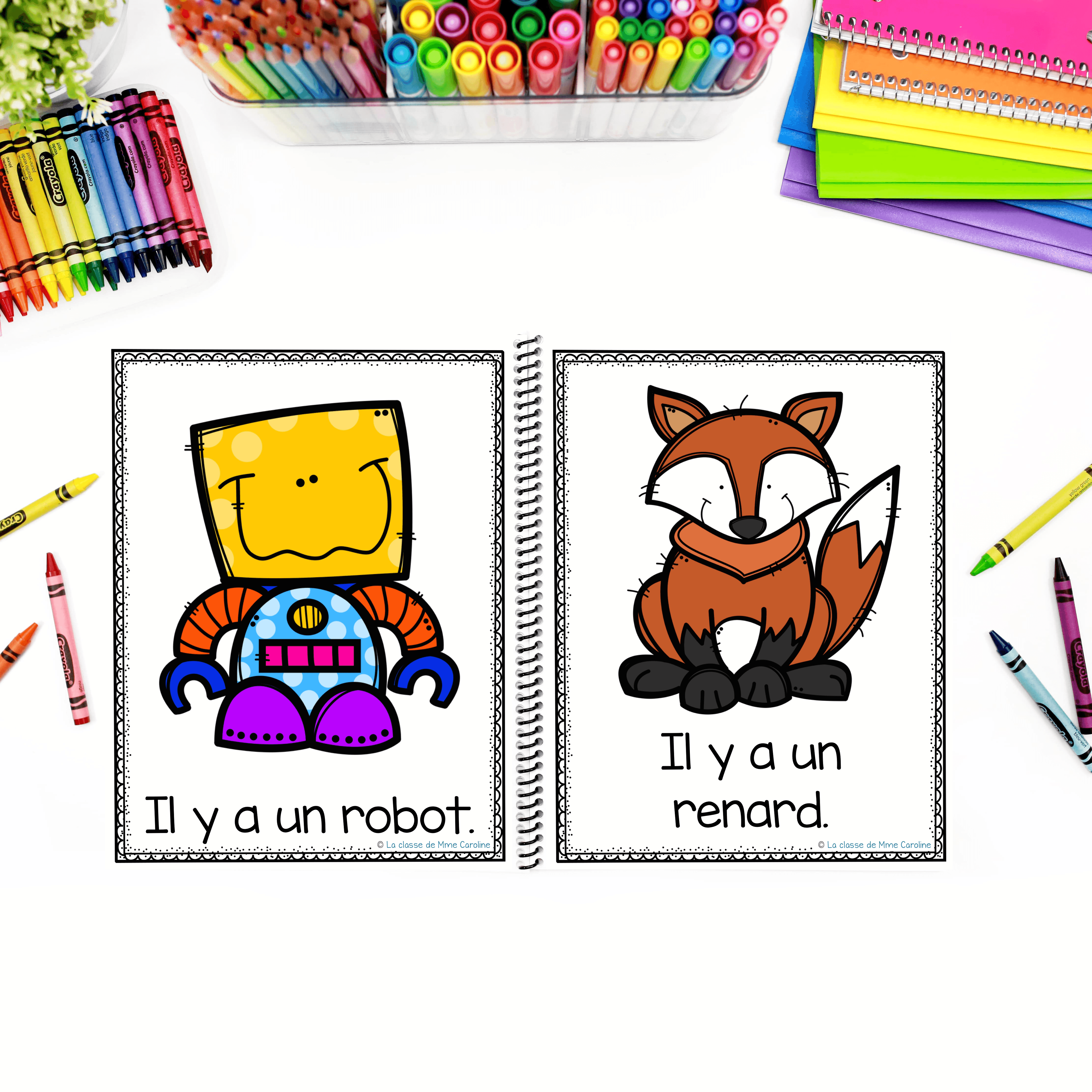 French Alphabet Readers Books for Emergent Readers: R - Image 2