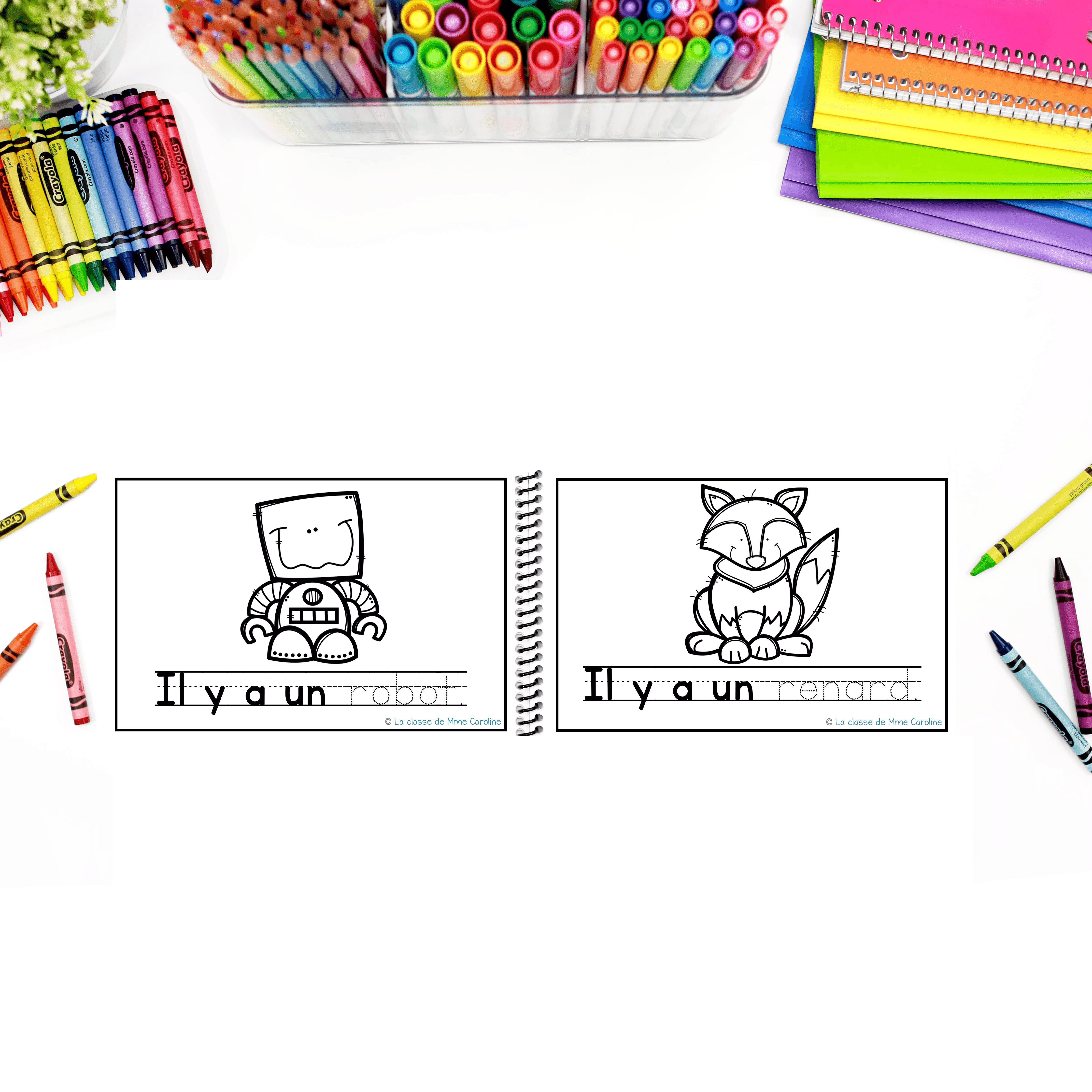 French Alphabet Readers Books for Emergent Readers: R - Image 4