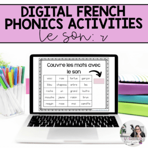 Digital French Phonics Activities (r) | French Sounds for Google Slides