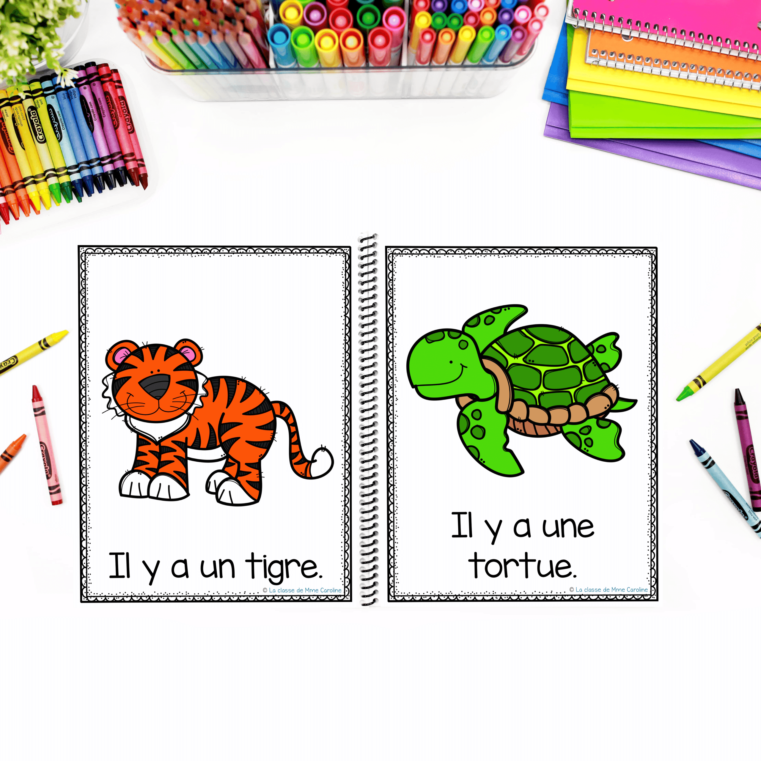 French Alphabet Readers Books for Emergent Readers: T - Image 2
