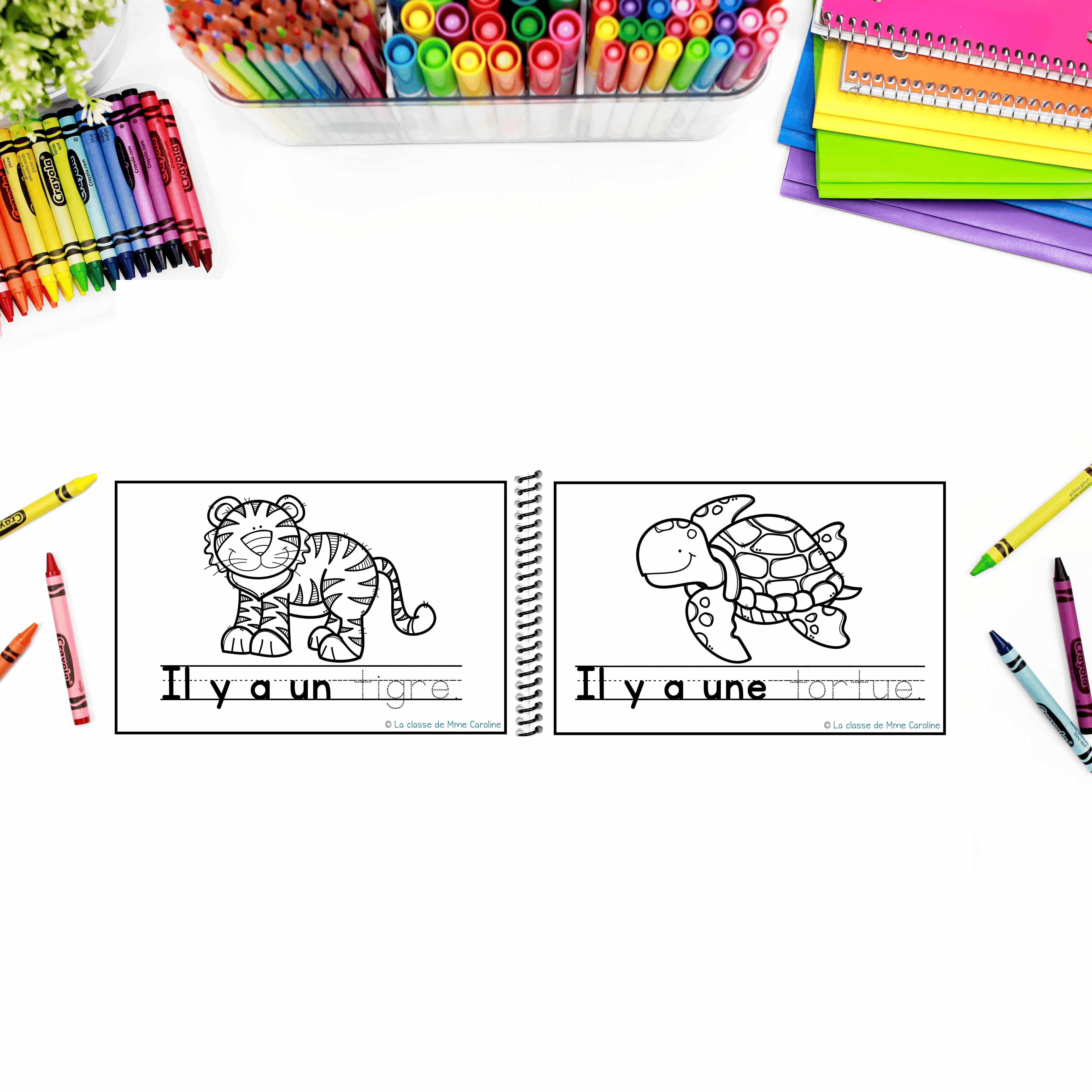 French Alphabet Readers Books for Emergent Readers: T - Image 4