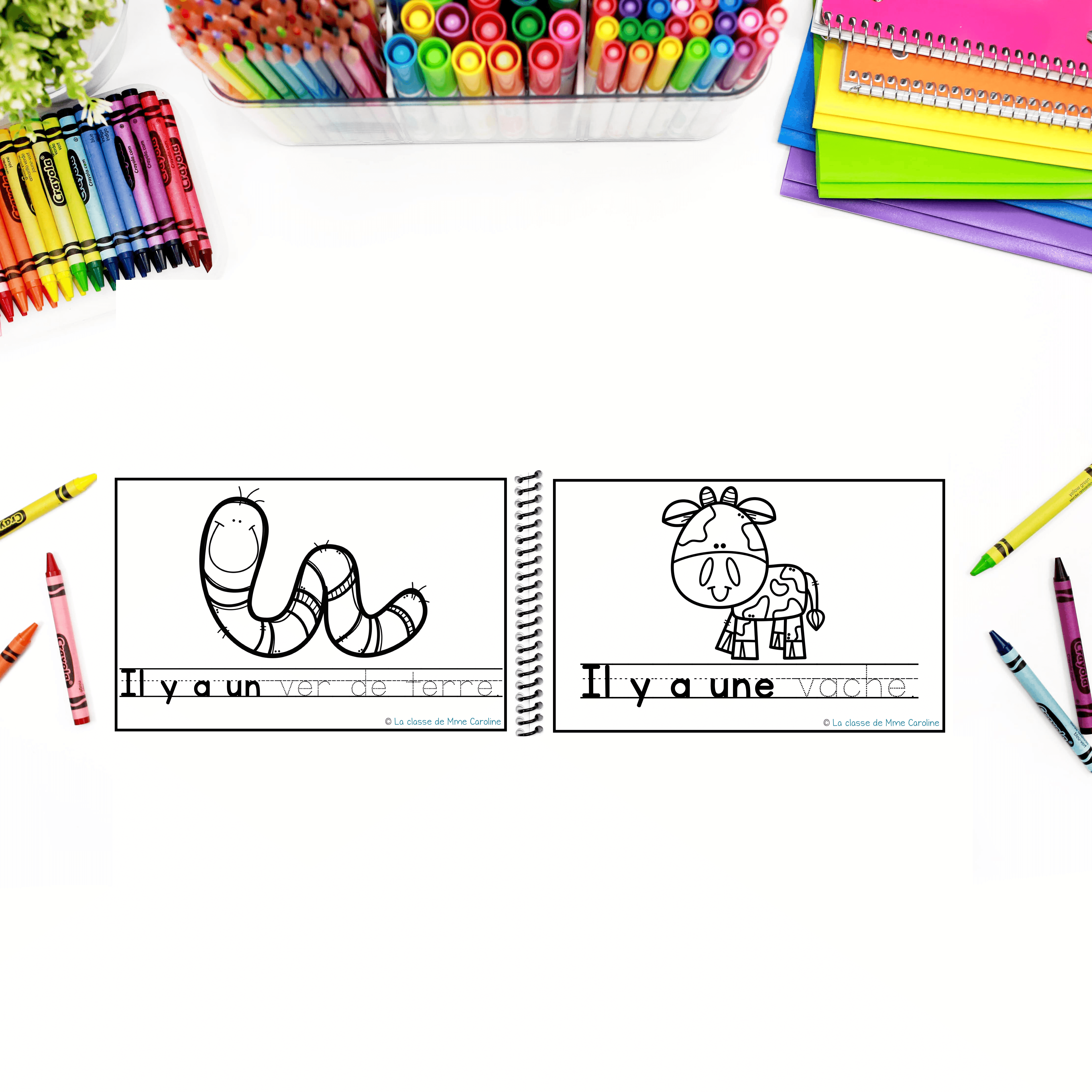 French Alphabet Readers Books for Emergent Readers: V - Image 4