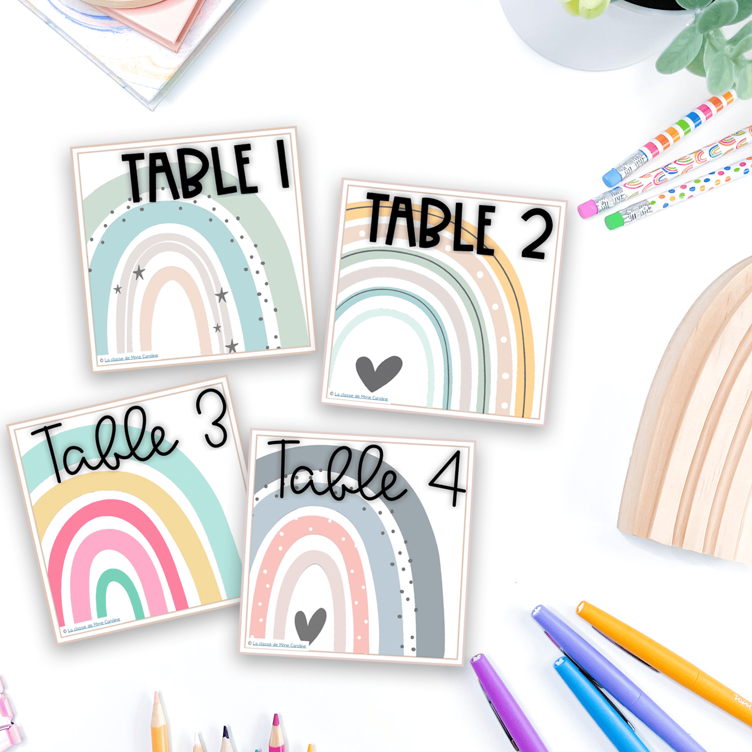 french-boho-rainbow-class-decor-classroom-setup-table-numbers