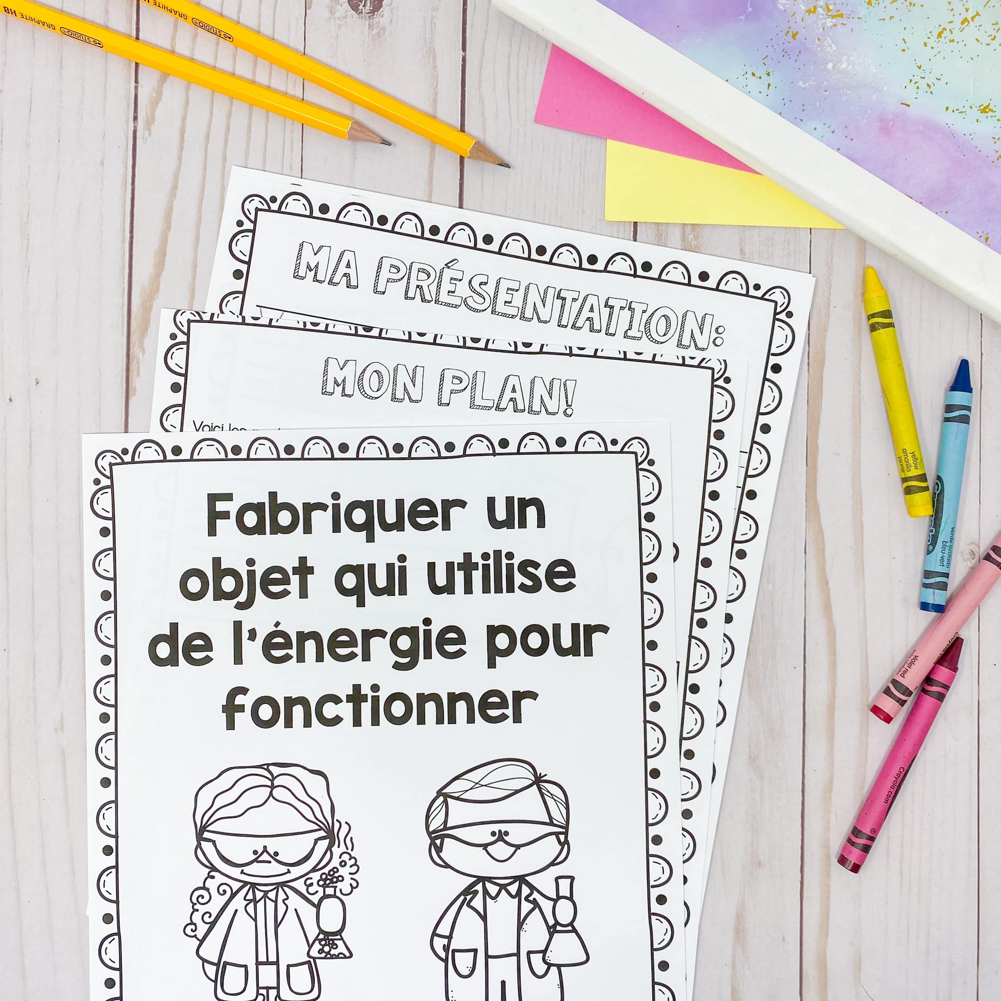 Grade 1 Energy in our Lives Science Unit in FRENCH - Image 2