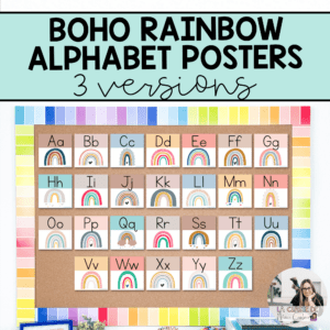 french alphabet posters