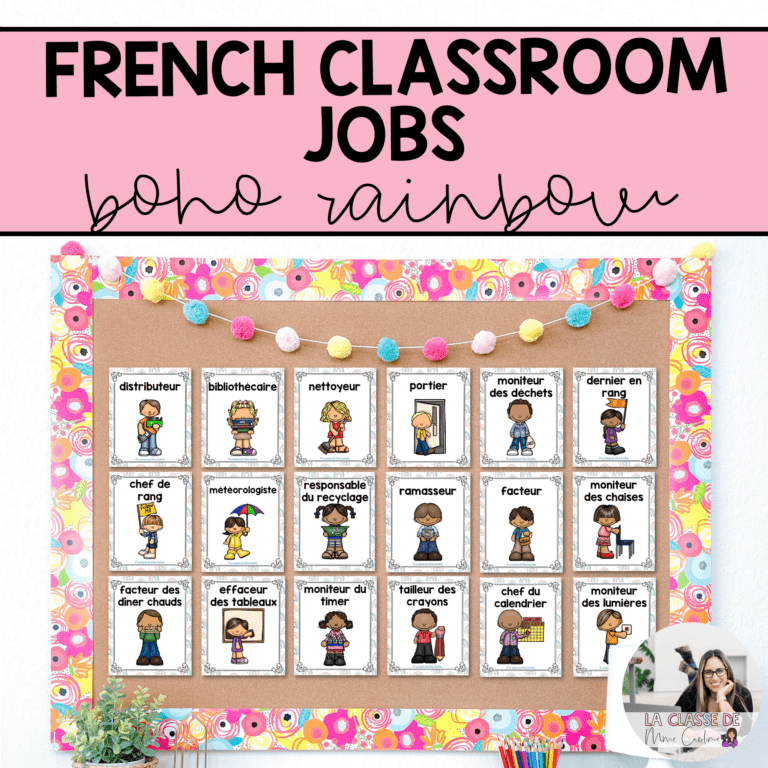 french classroom jobs