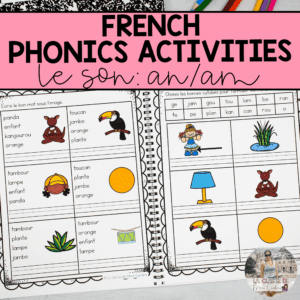French Sound Activities: an, am