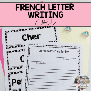 French Christmas Letter Writing