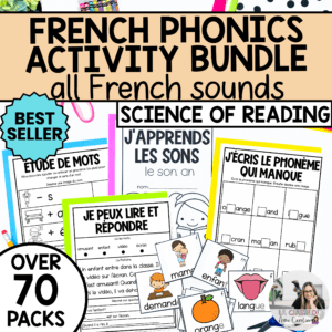 French Phonics Activities - Aligned with the Science of Reading - MEGA Bundle