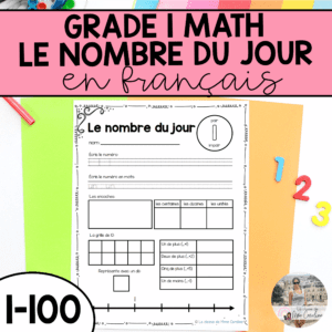 French Number of the Day / Le Nombre du Jour (0-100)