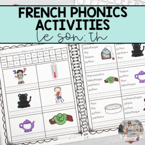 French Sound Activities: th