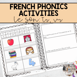 French Sound Activities: tr/vr