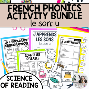 French Phonics Activities - Decoding Phonological & Phonemic Awareness: u