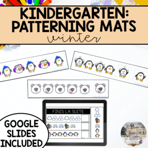 Winter Themed Patterning Mats