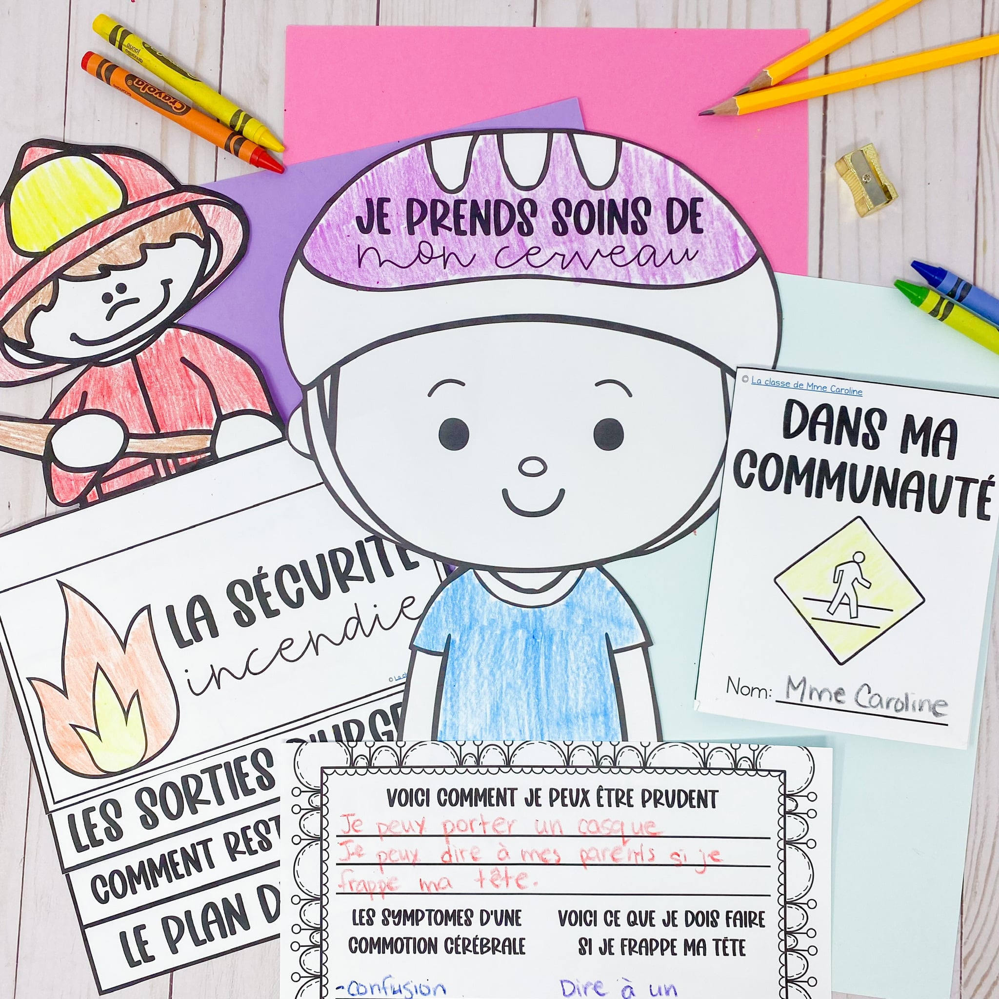 Grade 3 Health : Personal Safety and Injury Prevention Unit | French - Image 3
