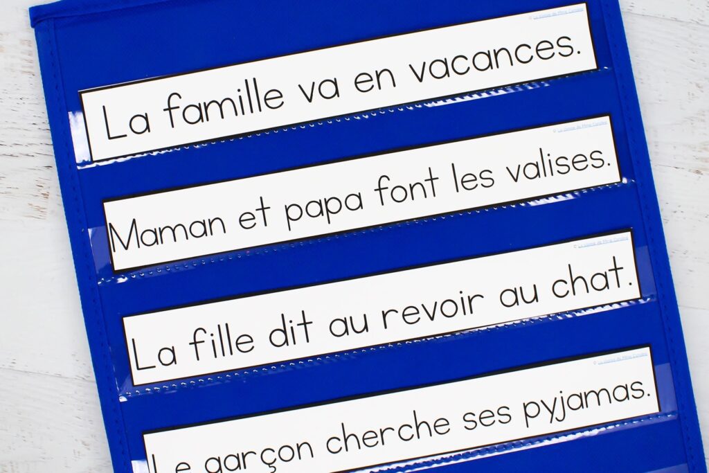 Here is a shared reading story on le son a. I created French Shared Reading stories on French phonics. All French compound sounds (or french blended sounds) are included.