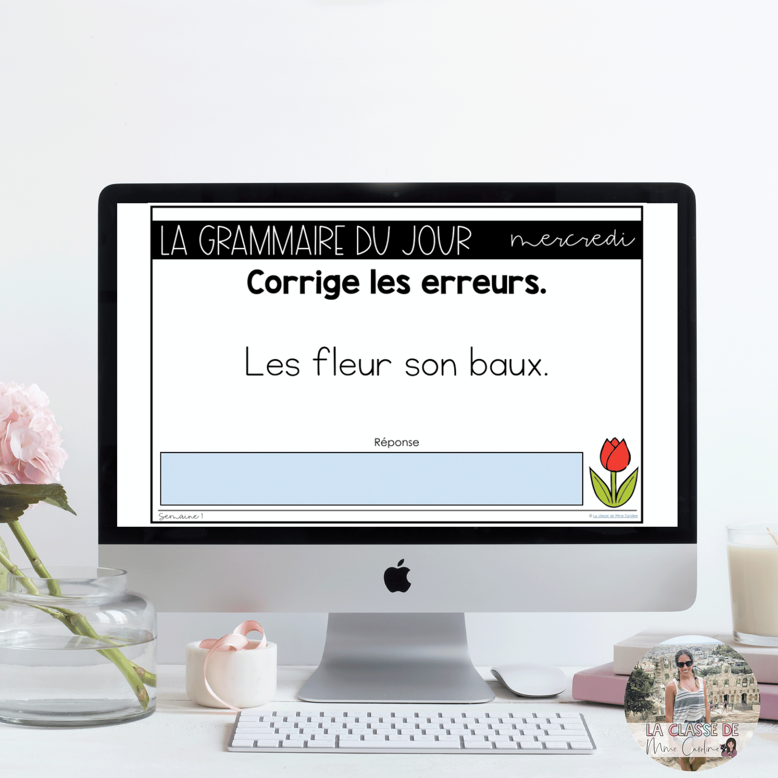 Grade 2 French Grammar Activities for Google Slides - May - Image 3