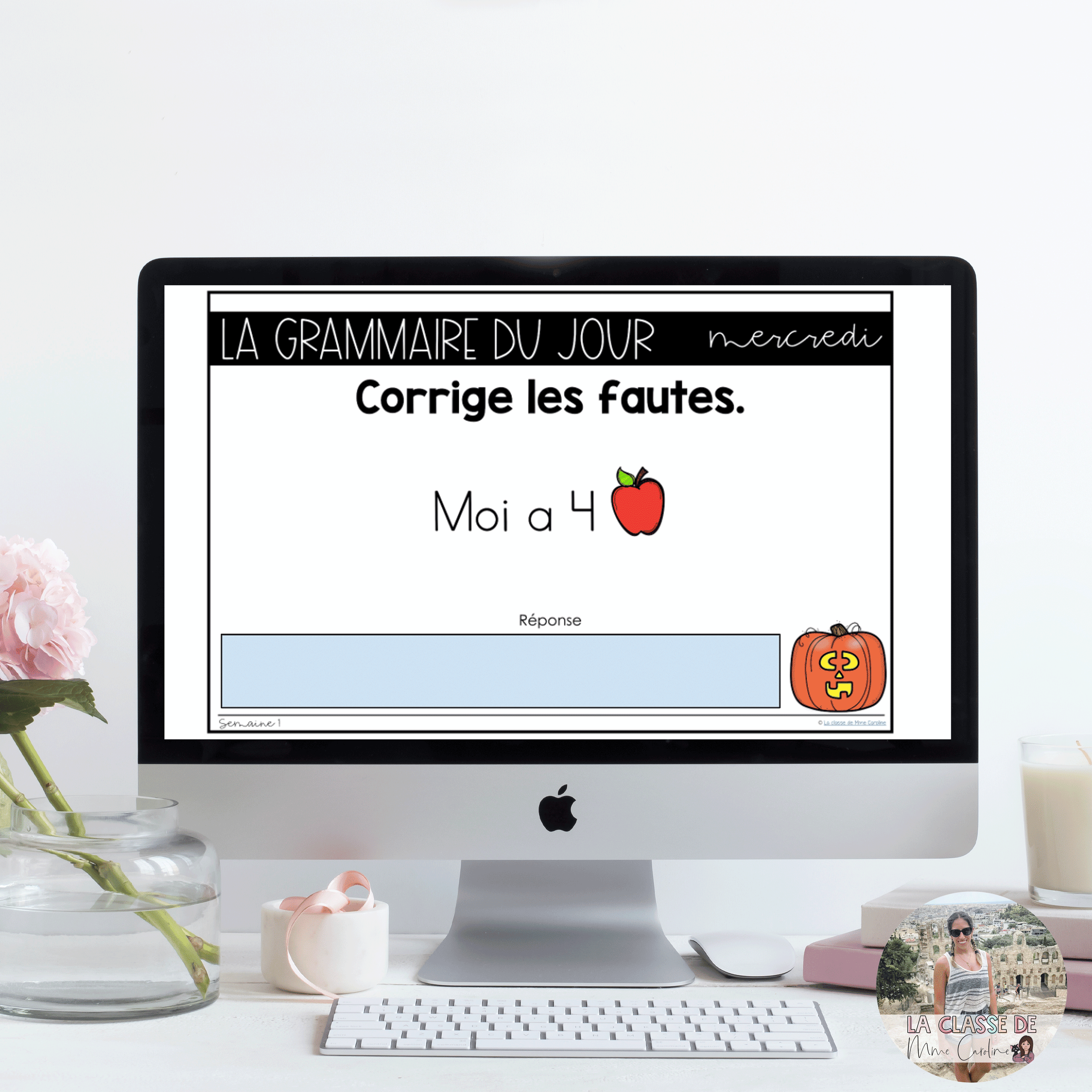 Grade 2 French Grammar Activities for Google Slides - October - Image 3