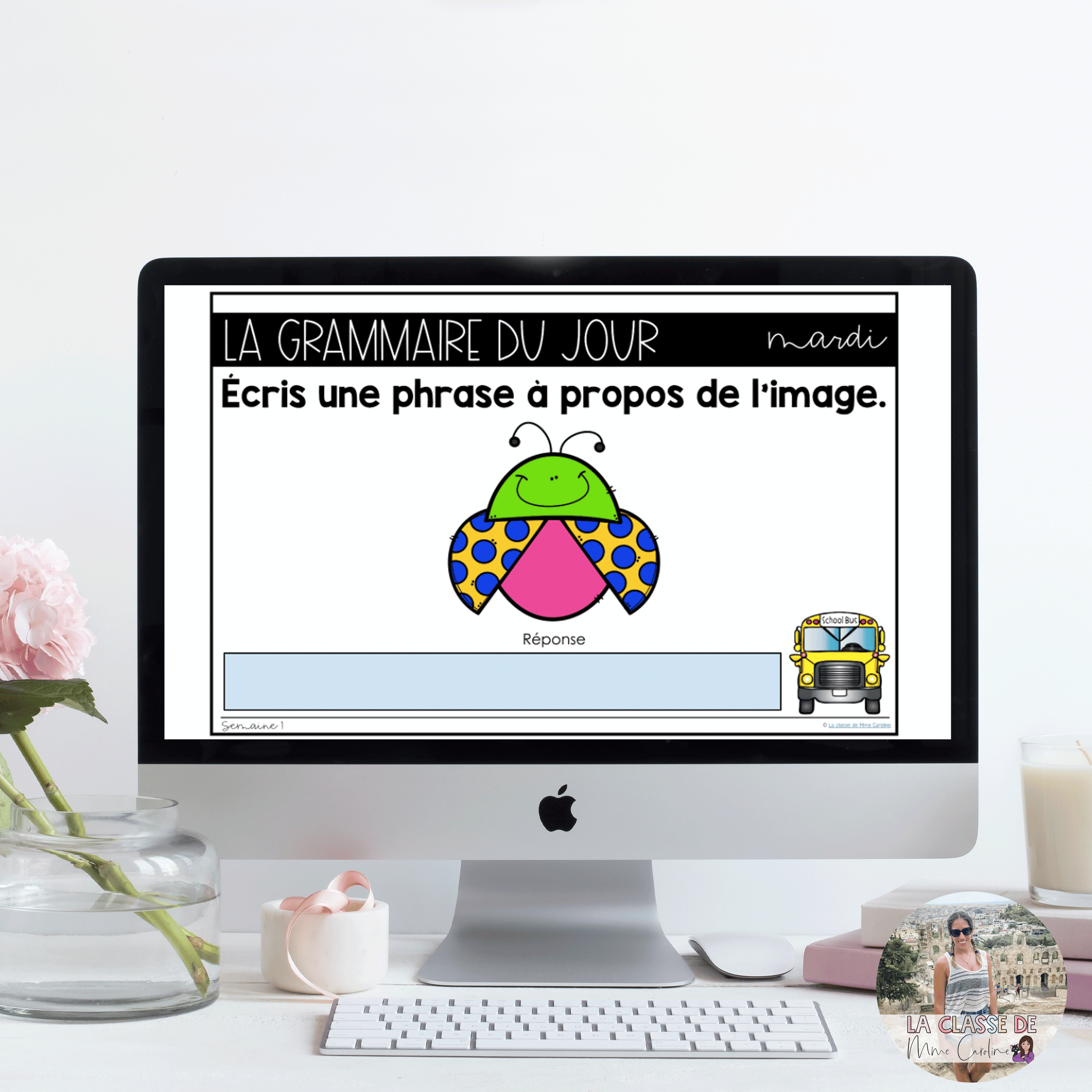 Grade 2 French Grammar Activities for Google Slides - September - Image 4