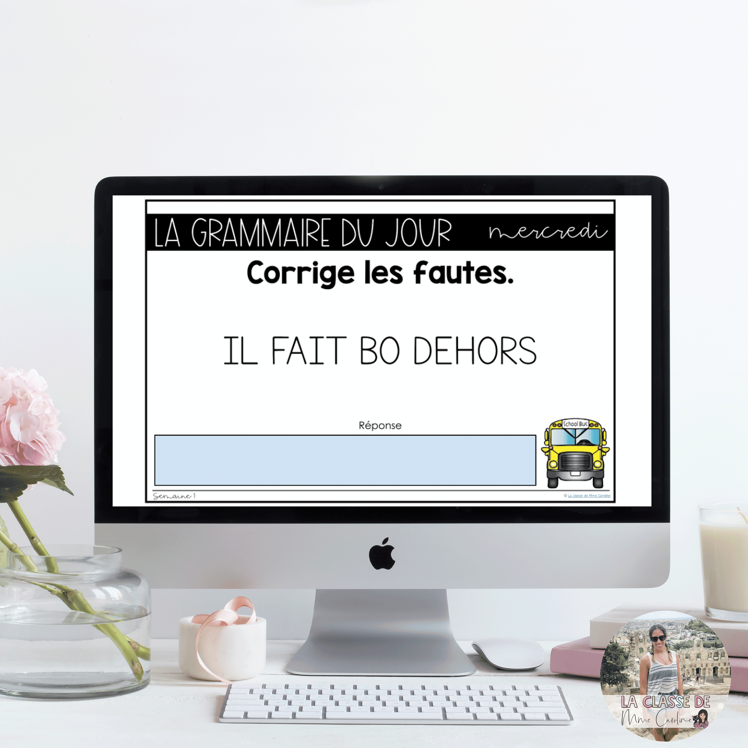 Grade 2 French Grammar Activities for Google Slides - September - Image 3