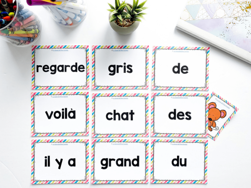 Petite souris, où es-tu is another great French game to practice reading. Students will love this French oral activity.