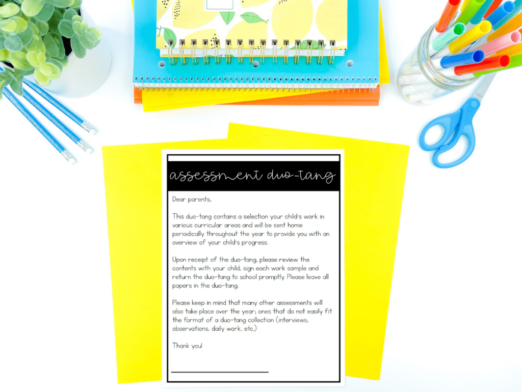 assessment-note-for-parents-parent-communication-french-immersion-back-to-school