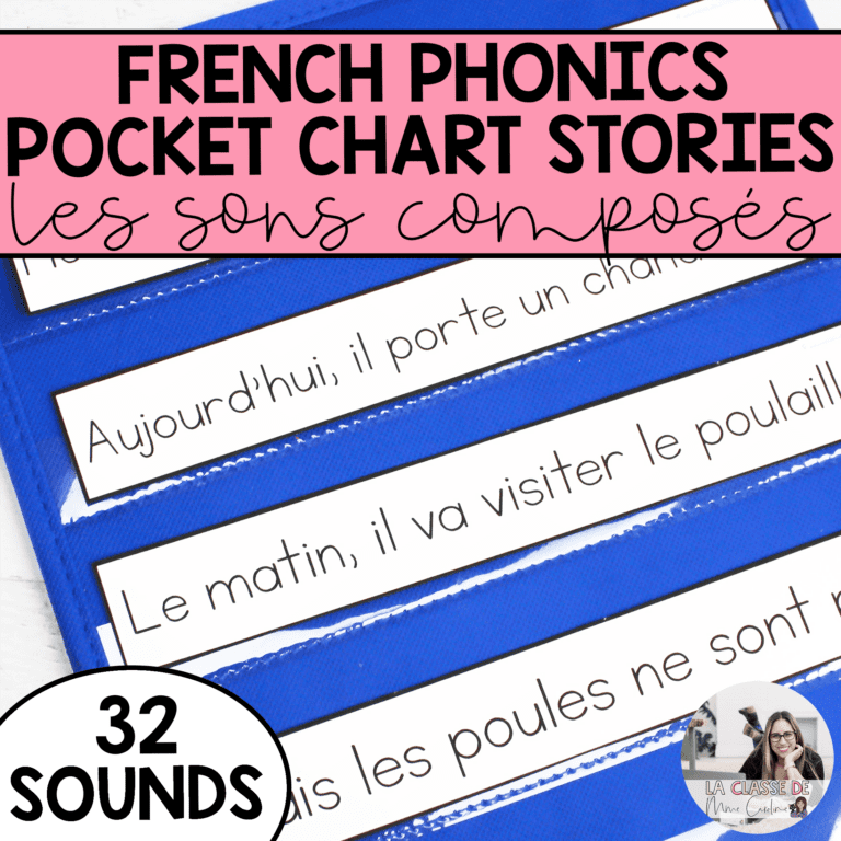 French phonics stories to help kids learn to read in French